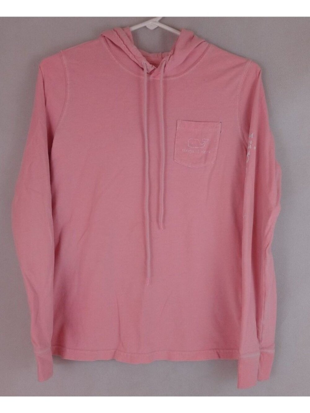 Vineyard Vines Women's Light Pink Lightweight Hoodie Size XS